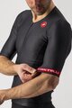 CASTELLI Cyklistický dres s krátkym rukávom - FREE SPEED 2 RACE - čierna