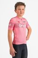 CASTELLI Cyklistický dres s krátkym rukávom - #GIRO107 KID - ružová