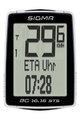 SIGMA SPORT tachometer - BC 16.16 STS - biela/čierna