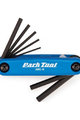 PARK TOOL sada kľúčov - SET ALLEN WRENCHES PT-AWS-10C - modrá