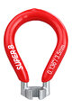 SUPER B centrovací kľúč - CENTERING KEY TB-5560 - červená