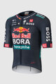 SPORTFUL Cyklistický dres s krátkym rukávom - RED BULL BORA - HANSGROHE LIGHT - modrá