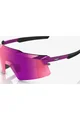 100% SPEEDLAB Cyklistické okuliare - AEROCRAFT - fialová/čierna