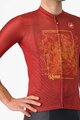CASTELLI Cyklistický dres s krátkym rukávom - #GIRO107 ROMA - červená