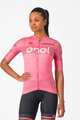 CASTELLI Cyklistický dres s krátkym rukávom - #GIRO107 COMPETIZIONE W - ružová