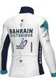 ALÉ Cyklistická zateplená bunda - BAHRAIN VICTORIOUS 2024 - biela/modrá