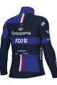 ALÉ Cyklistická zateplená bunda - GROUPAMA FDJ 2024 - modrá
