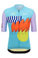 SANTINI Cyklistický dres s krátkym rukávom - TDF NICE - viacfarebná