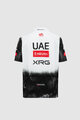 PISSEI Cyklistický dres s krátkym rukávom - UAE TEAM EMIRATES 2025 REPLICA JR - biela/čierna