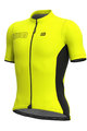 ALÉ Cyklistický dres s krátkym rukávom - COLOR BLOCK - žltá