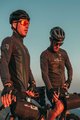 ALÉ Cyklistická vetruodolná bunda - REFLECTIVE - čierna