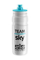 Cyklistická fľaša na vodu - TEAM SKY 2018 750 ml - biela/svetlo modrá