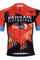 BONAVELO Cyklistický krátky dres a krátke nohavice - B.VICTORIOUS 2023 - červená/čierna