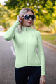 HOLOKOLO Cyklistický dres s dlhým rukávom zimný - PHANTOM LADY WINTER - svetlo zelená