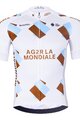 BONAVELO Cyklistický krátky dres a krátke nohavice - AG2R LA MONDIALE - viacfarebná/čierna