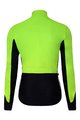 HOLOKOLO Cyklistická zateplená bunda - CLASSIC LADY - zelená/čierna