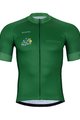BONAVELO Cyklistický krátky dres a krátke nohavice - TOUR DE FRANCE 2024 - čierna/zelená