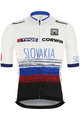 SANTINI Cyklistický dres s krátkym rukávom - TEAM SLOVAKIA 2019 - červená/modrá/biela