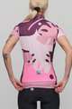 SANTINI Cyklistický dres s krátkym rukávom - GIADA MAUI LADY - viacfarebná/ružová