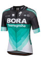 SPORTFUL Cyklistický dres s krátkym rukávom - BORA HANSGROHE 2018 - biela/zelená/čierna