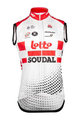 Cyklistická vesta - LOTTO SOUDAL 2019 - červená/biela