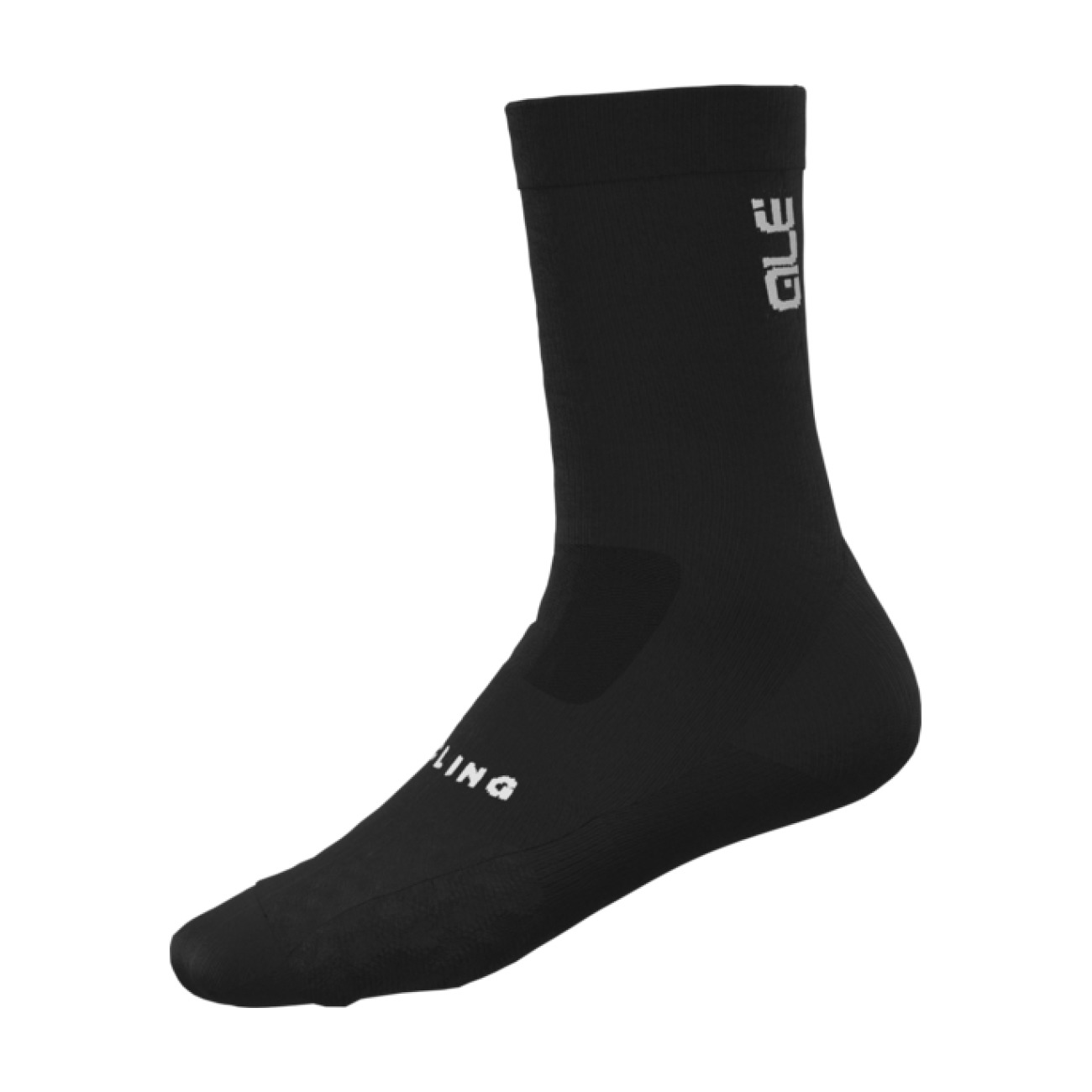 
                ALÉ Cyklistické ponožky klasické - DIGITOPRESS - čierna 44-47
            