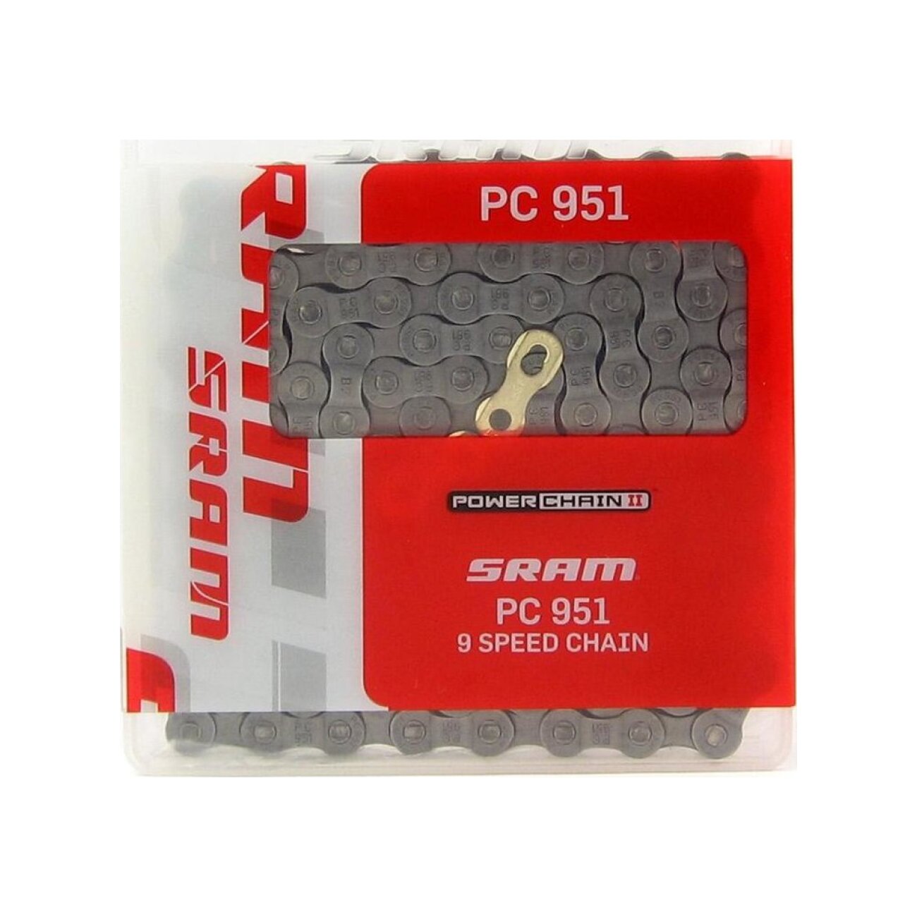
                SRAM reťaz - PC 951 - zlatá/strieborná
            