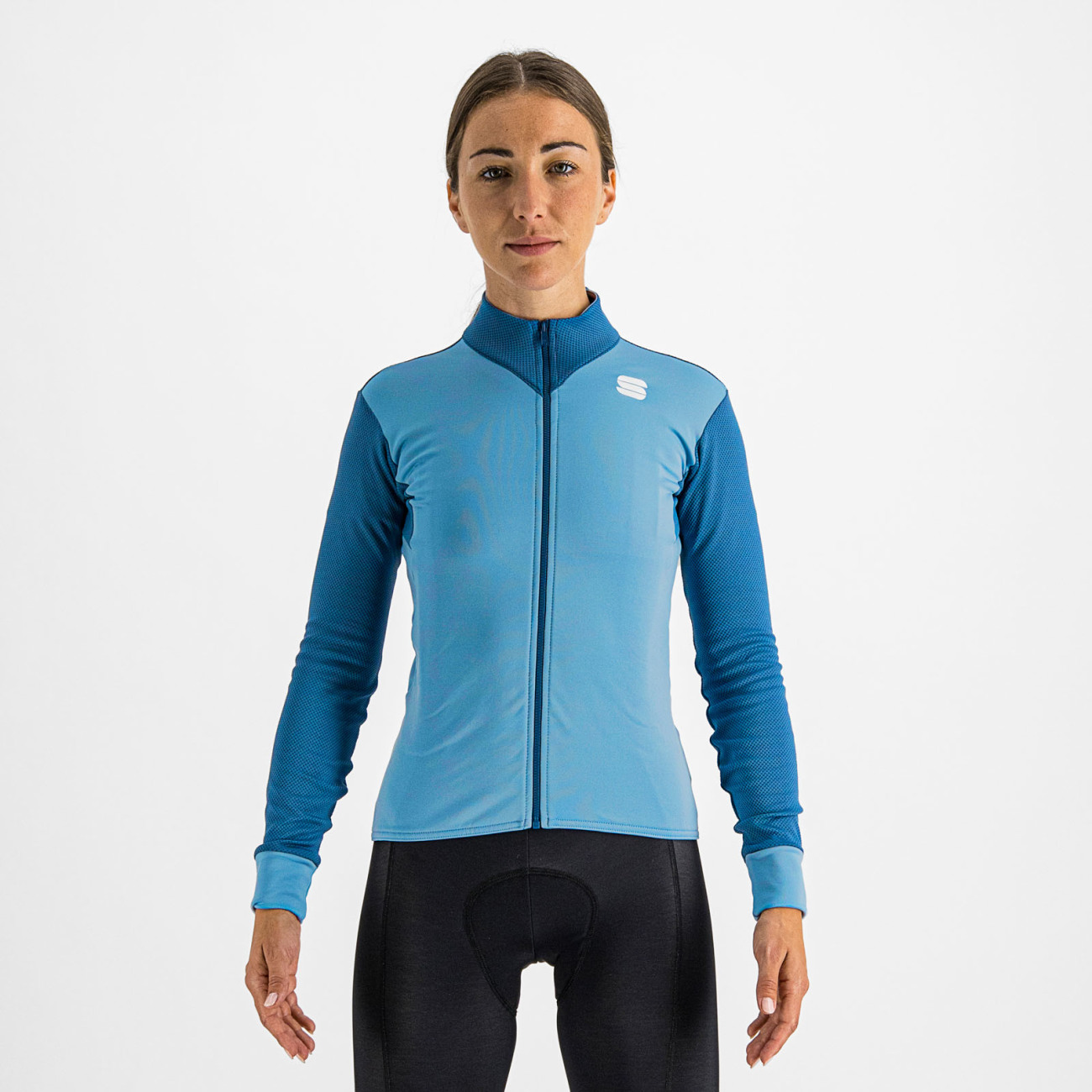 
                SPORTFUL Cyklistický dres s dlhým rukávom zimný - KELLY THERMAL - modrá XL
            