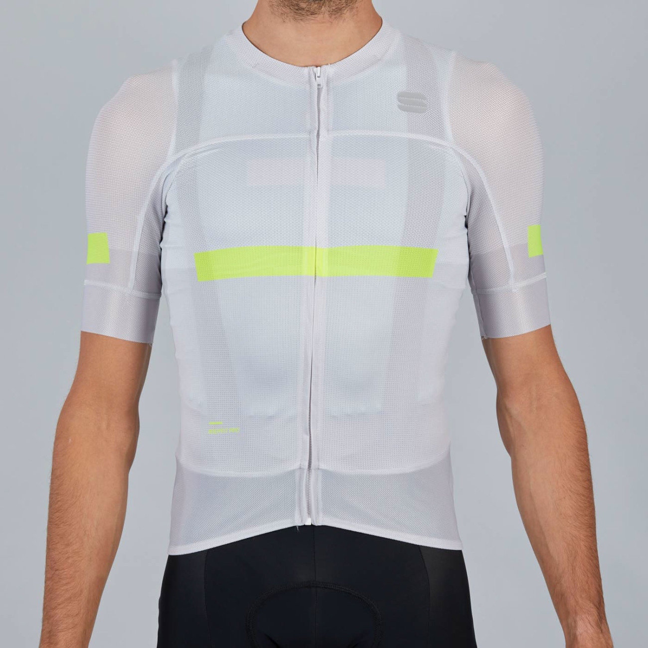 
                SPORTFUL Cyklistický dres s krátkym rukávom - EVO - biela 2XL
            