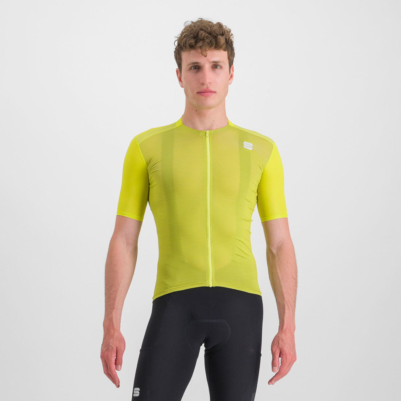 
                SPORTFUL Cyklistický dres s krátkym rukávom - SUPERGIARA - žltá 2XL
            