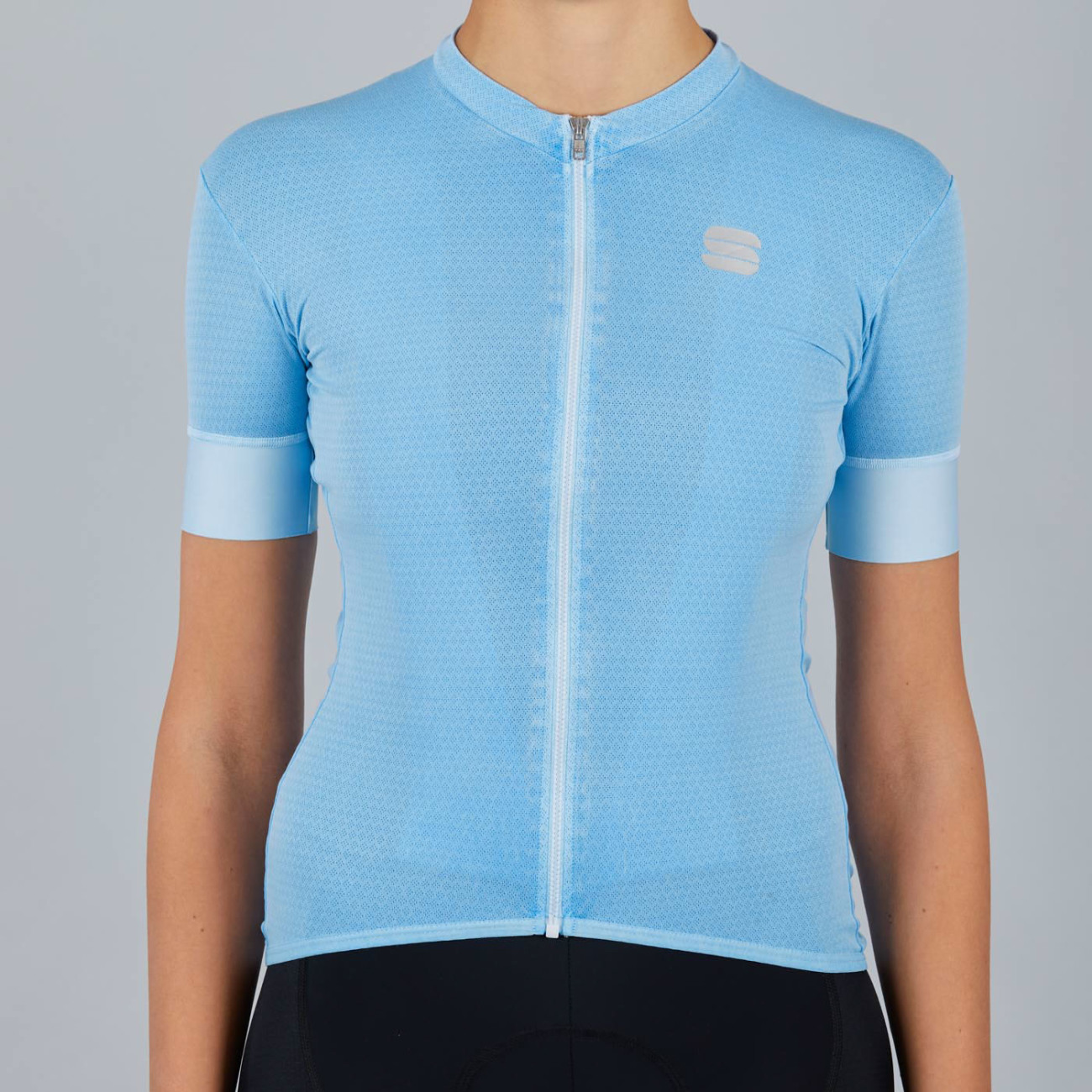 
                SPORTFUL Cyklistický dres s krátkym rukávom - MONOCROM - svetlo modrá S
            