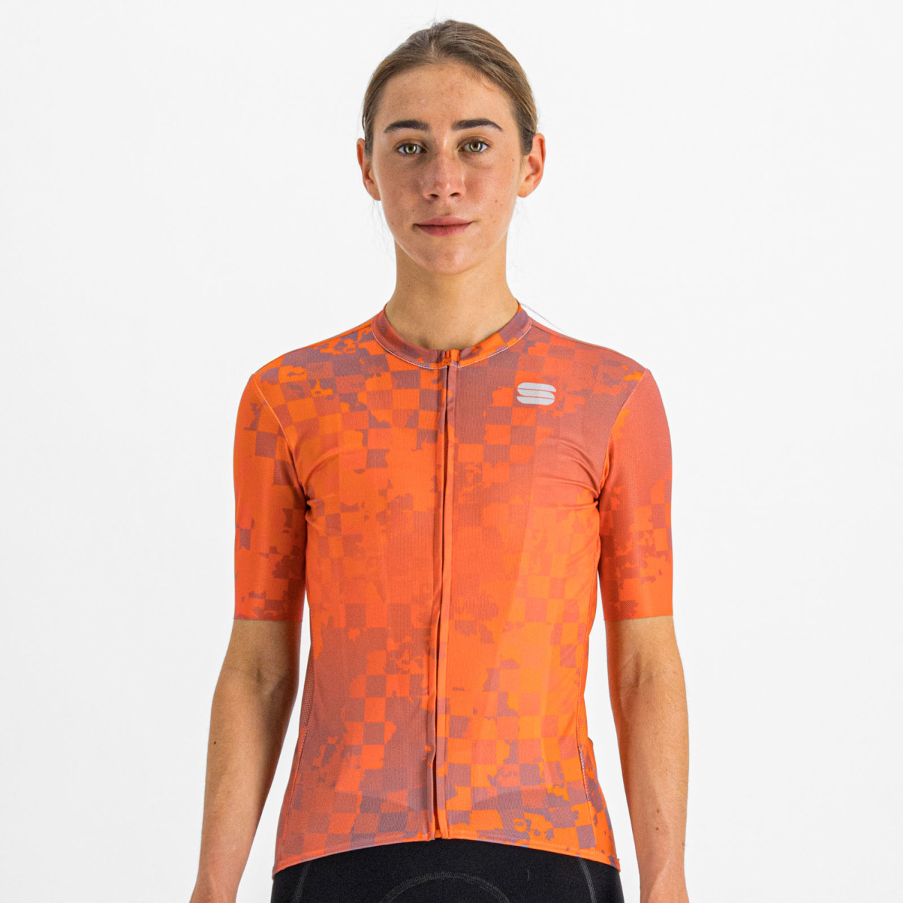 
                SPORTFUL Cyklistický dres s krátkym rukávom - ROCKET - oranžová S
            