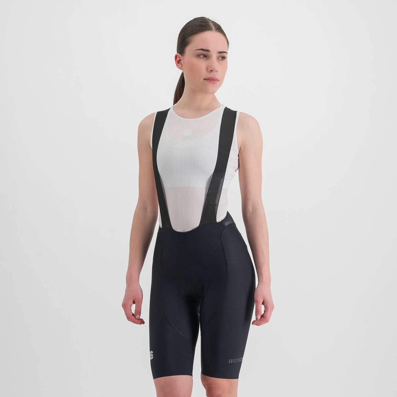 
                SPORTFUL Cyklistické nohavice krátke s trakmi - BODYFIT CLASSIC - čierna XL
            