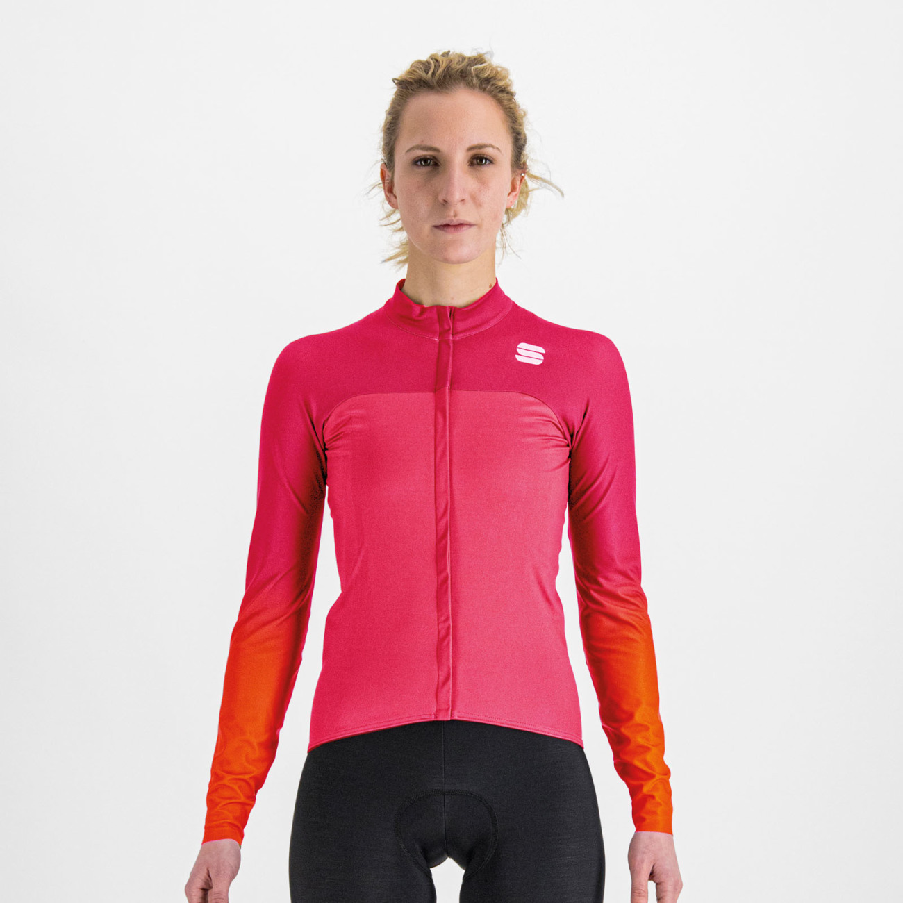 
                SPORTFUL Cyklistický dres s dlhým rukávom zimný - BODYFIT PRO THERMAL - ružová XS
            