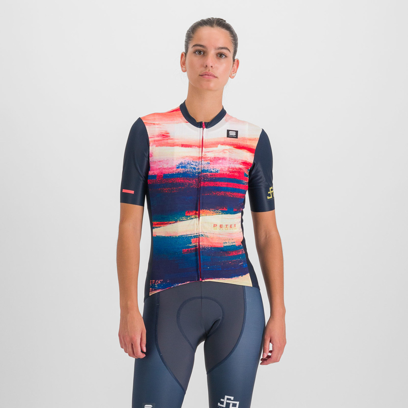 
                SPORTFUL Cyklistický dres s krátkym rukávom - PETER SAGAN JERSEY - modrá/béžová L
            