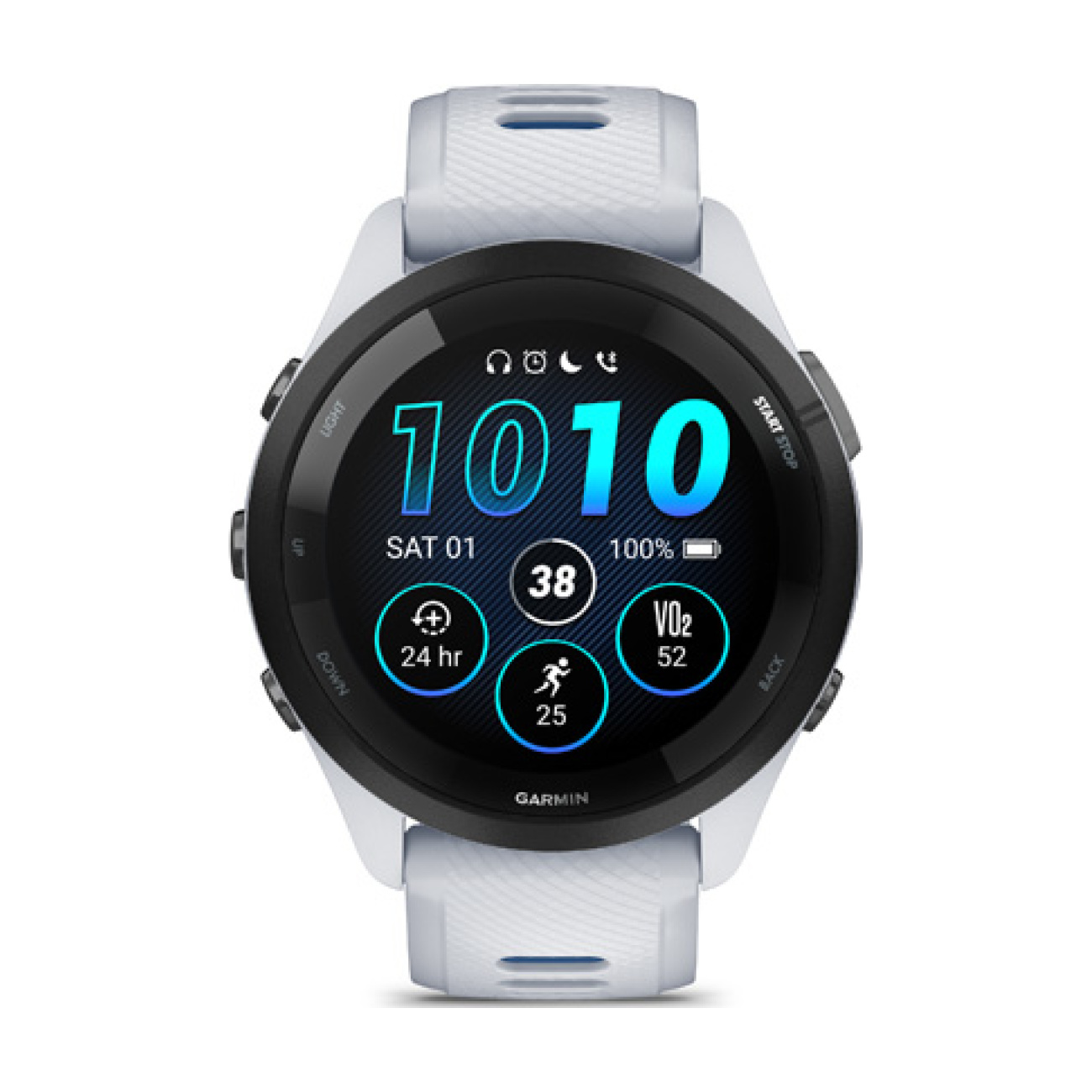 
                GARMIN smart hodinky - FORERUNNER 265 - biela/svetlo modrá
            