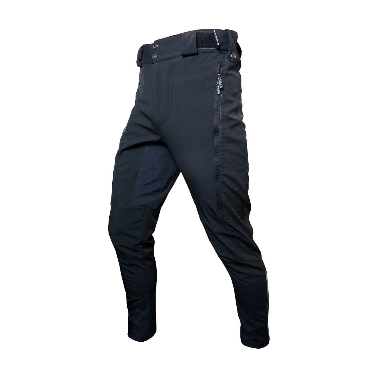 
                HAVEN Cyklistické nohavice dlhé bez trakov - RAINBRAIN LONG - čierna/šedá XL
            
