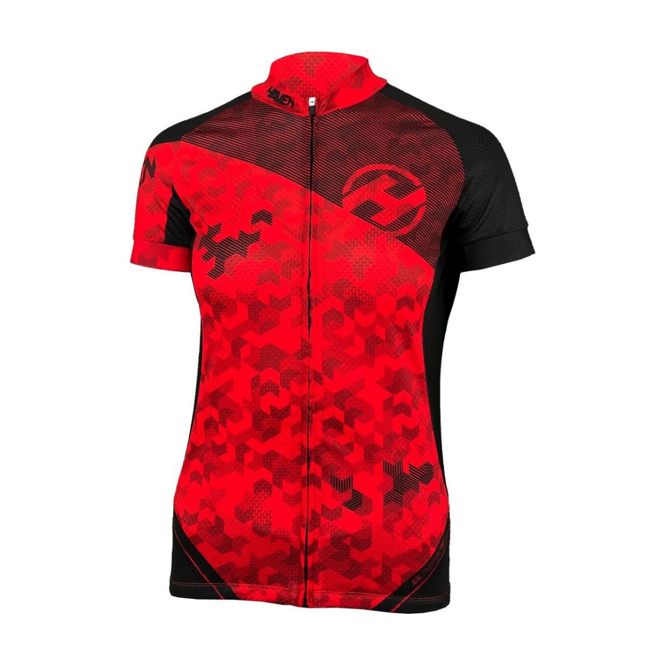 
                HAVEN Cyklistický dres s krátkym rukávom - SINGLETRAIL NEO WOMEN - červená 3XL
            