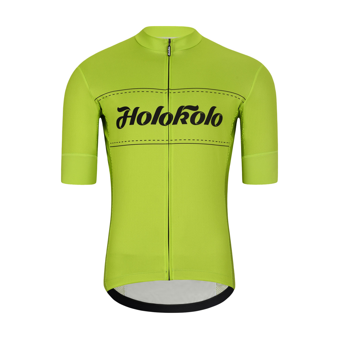 
                HOLOKOLO Cyklistický dres s krátkym rukávom - GEAR UP - žltá S
            