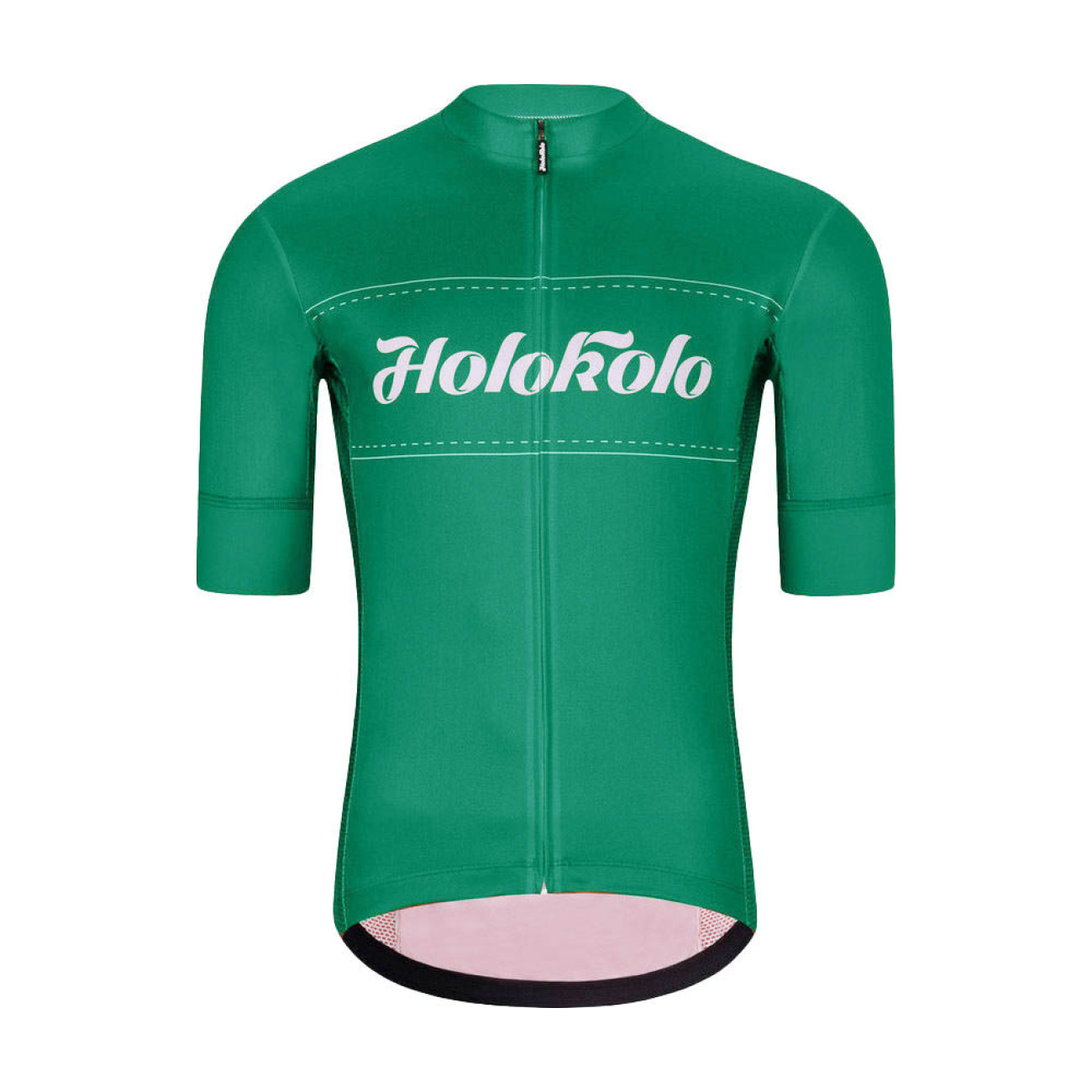 
                HOLOKOLO Cyklistický dres s krátkym rukávom - GEAR UP - zelená S
            