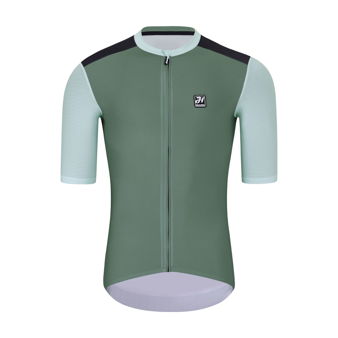 
                HOLOKOLO Cyklistický dres s krátkym rukávom - TECHNICAL  - zelená/čierna M
            