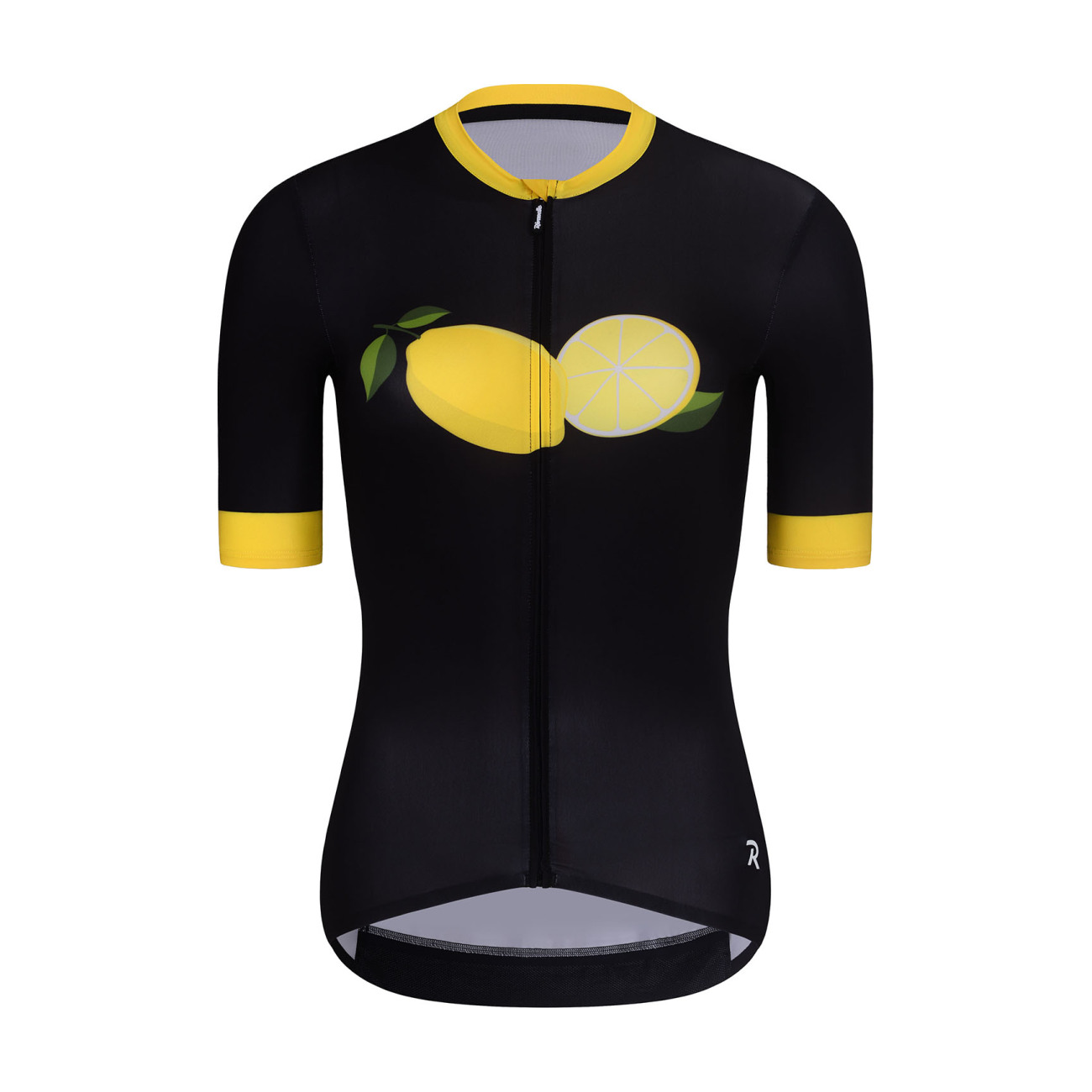 
                RIVANELLE BY HOLOKOLO Cyklistický dres s krátkym rukávom - FRUIT LADY - žltá/čierna XL
            