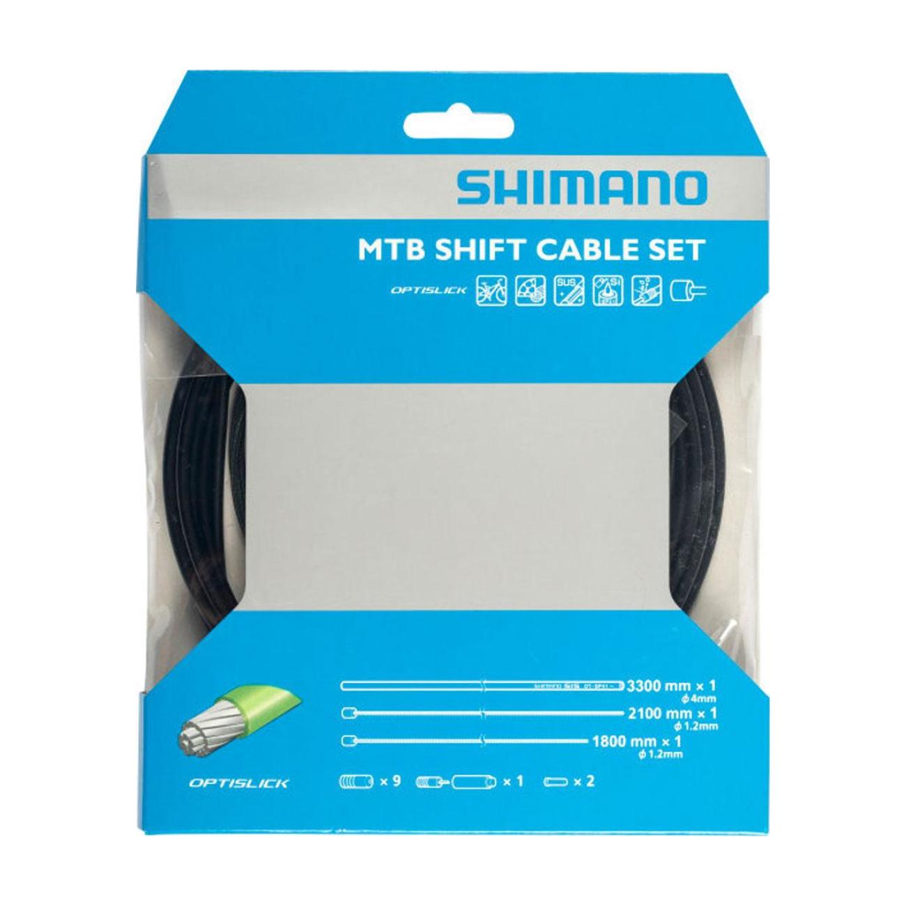 
                SHIMANO radiaca kabeláž - OPTISLICK MTB - čierna
            