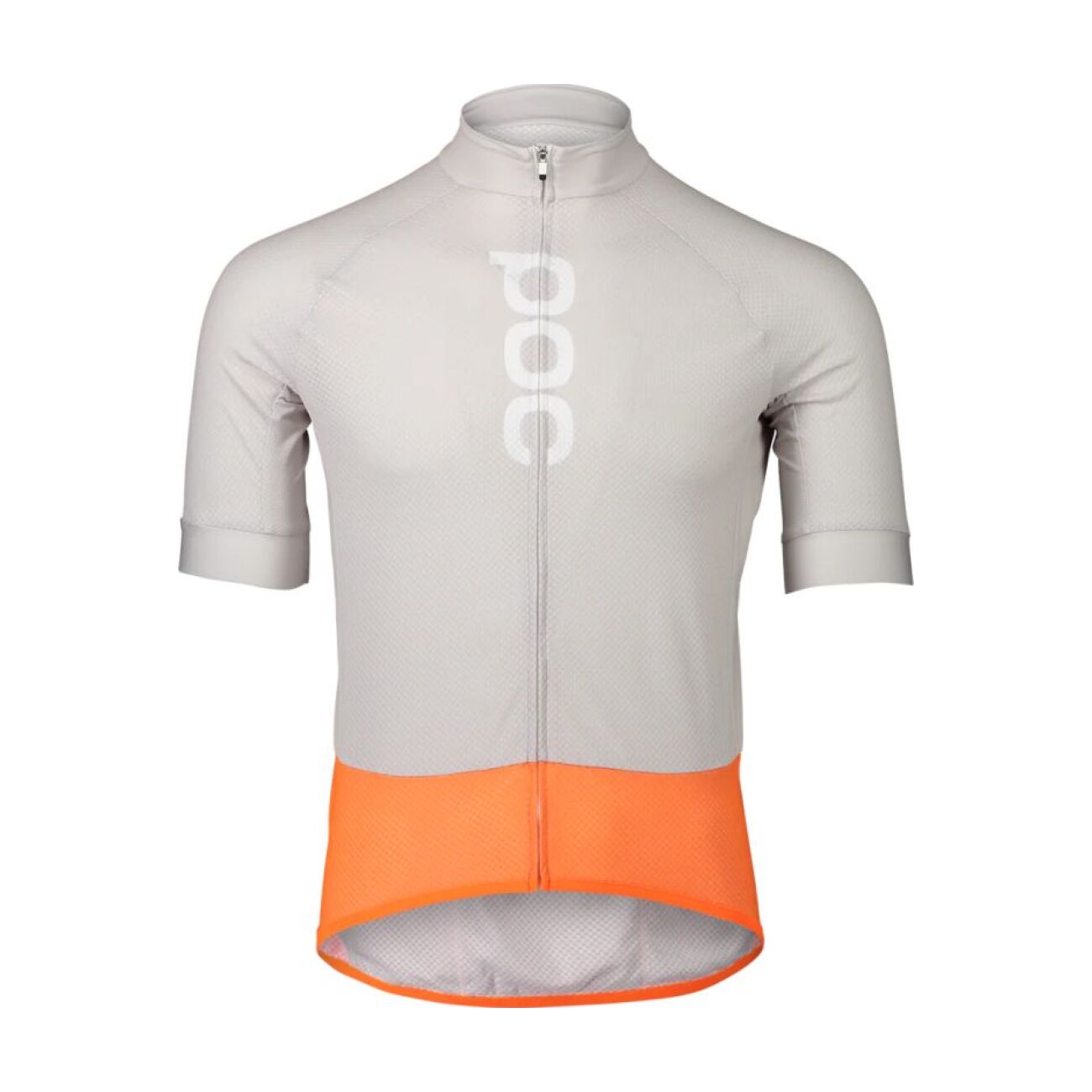 
                POC Cyklistický dres s krátkym rukávom - ESSENTIAL ROAD LOGO - šedá/oranžová XL
            