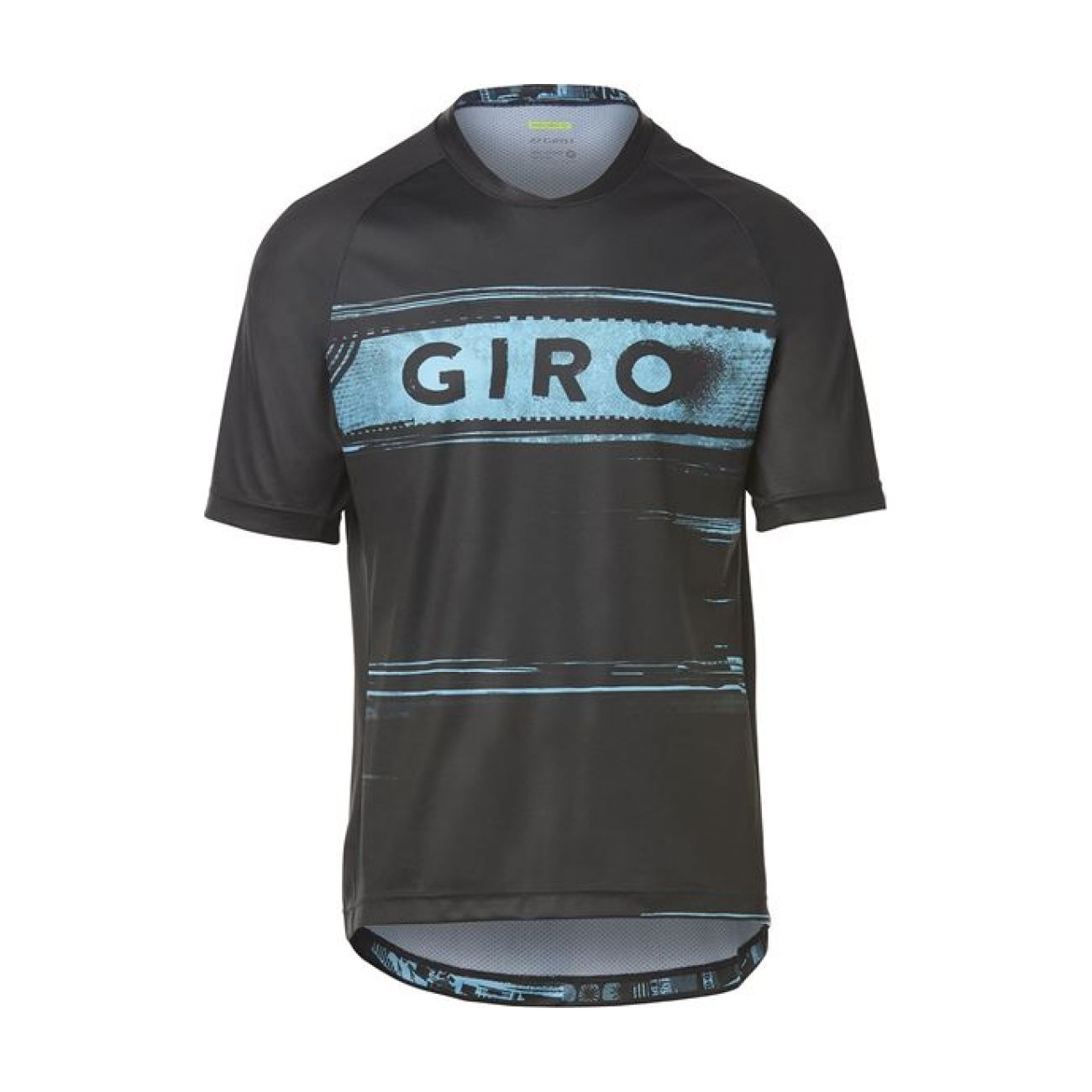 
                GIRO Cyklistický dres s krátkym rukávom - ROUST - čierna/svetlo modrá M
            