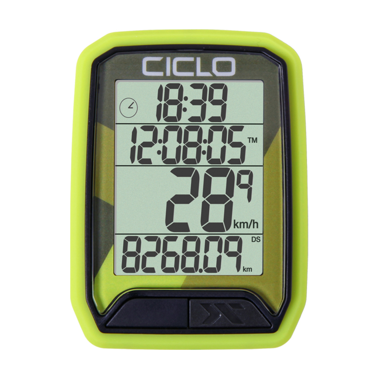 
                CICLOSPORT tachometer - PROTOS 213 - zelená
            