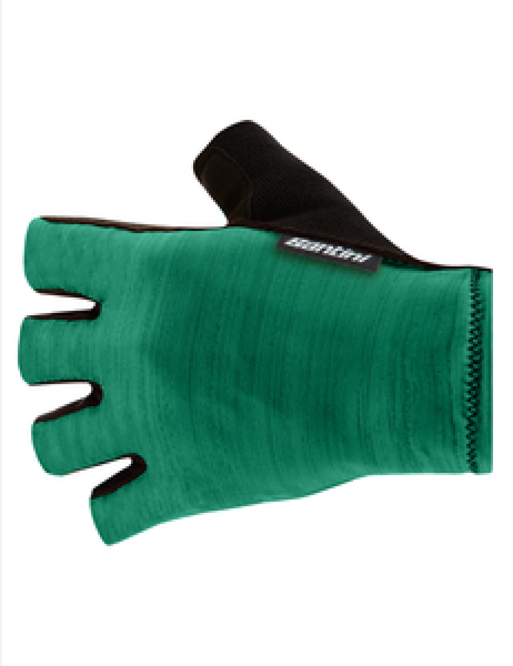 
                SANTINI Cyklistické rukavice krátkoprsté - CUBO - zelená L
            
