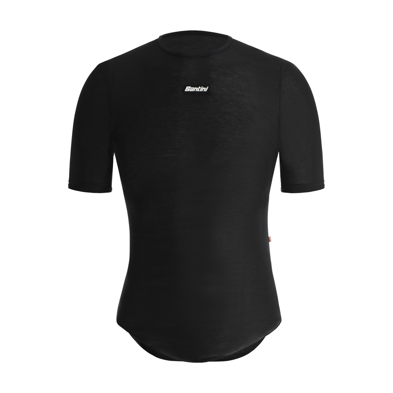 
                SANTINI Cyklistické tričko s krátkym rukávom - DRY - čierna
            