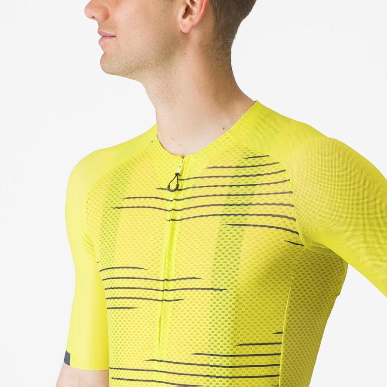 
                CASTELLI Cyklistický dres s krátkym rukávom - CLIMBER´S 4.0 - žltá
            