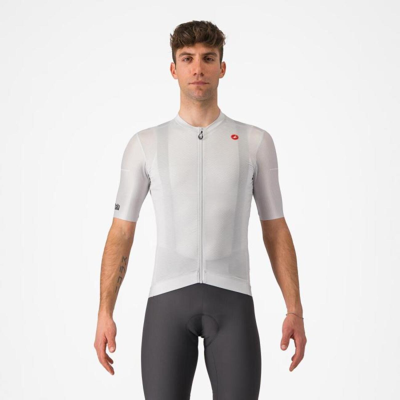
                CASTELLI Cyklistický dres s krátkym rukávom - #GIRO TROFEO - šedá 2XL
            